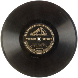 Collins And Harlan: Oh You Coon Us Victor 16018 Vaudeville Non - Pc 78 Hear