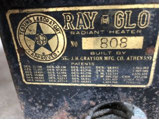 Ray - Glo Antique Radiant Heater