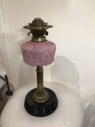 Vintage Oil Burner Lamp Base