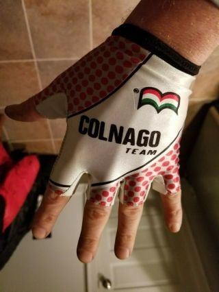 Colnago Team Vintage Cycling Gloves Biemme Medium