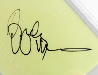 Andy Williams Signed Album Page PSA/DNA Auto Slabbed DI39160 2