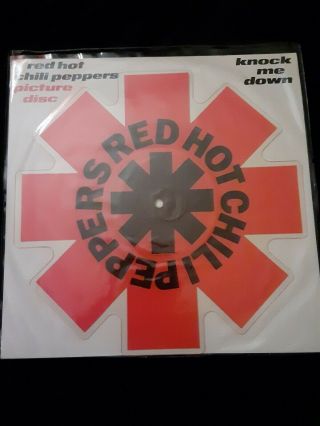 Red Hot Chili Peppers,  " Knock Me Down " Picture Disc Shape Record