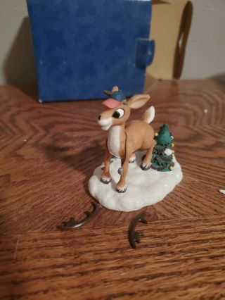 Rudolph The Red Nosed Reindeer Misfit Toys Enesco Coach Comet Figurine