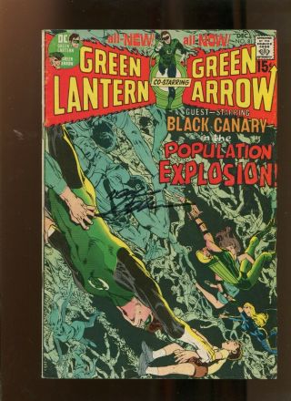 Green Latern 81 (5.  0) Signed By Neal Adams
