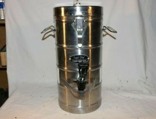 Chef Model 320 Vintage 2 Gallon Insulated Coffee Or Beverage Container