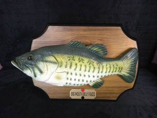 Vintage Big Mouth Billy Bass Singing Fish Wall Decoration 1999 - Tested/working