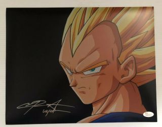 Chris Sabat Signed Autographed 11x14 Photo Dragon Ball Z Vegeta Jsa 11