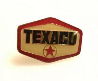 Texaco Gasoline Oil Lapel Hat Pin Advertising