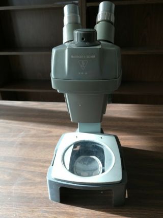 Vintage Bausch Lomb Stereozoom Microscope 10x (0.  7x - 3)