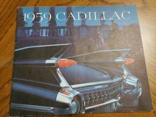 1959 Cadillac Brochure Newton Iowa Dealer
