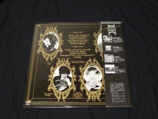 Christian Death Only Theatre of Pain Japan Promo Vinyl LP Japan OBI,  Sticker 3
