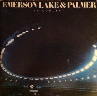 Emerson,  Lake & Palmer In Concert Live Vinyl Lp 1979 Atlantic Records Sd 19255