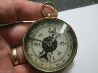 Wwi France French Pocket Watch Style Us Compass