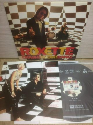 Roxette - Crash Boom Bang 1994 Korea Lp Vinyl Insert No Barcode