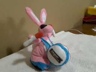 Energizer Bunny 6 " Mini Pink Plush Stuffed Animal Collectible Advertising 1997