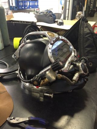 Kirby Morgan - Superlite 57 Commercial Diving Helmet.