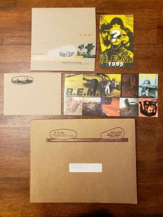 - 1995 R.  E.  M.  Rem Xmas Christmas Fan Club 7 " Vinyl