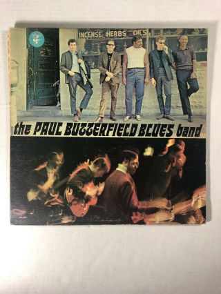 Paul Butterfield Blues Band Lp 1965 Elektra Ekl 294 Mono Vinyl Vg,