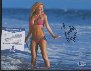 Kindly Myers Actress Model Signed 8x10 Photo Auto Autograph Bas Bgs 1