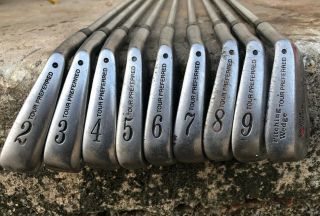 Taylormade Tour Preferred Td Irons 2 To Pitching Wedge Vintage R300 Shafts