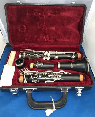 Vintage Jupiter Instruments Woodwind Clarinet W/ Hard Case New?
