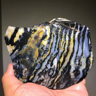 Aaa Top Quality Sardonyx Black And White Onyx Jasper Rough 1.  5 Lbs From India