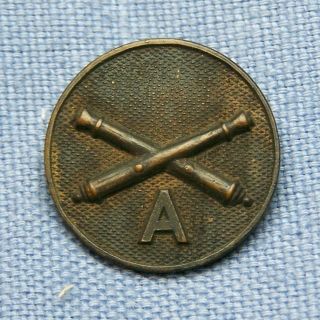 Wwi Type I Field Artillery Battery " A " Enlisted Man 