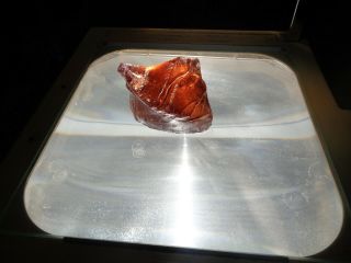 Andara Crystal Glass 300 Grams F17 Orange Sunburst Monatomic Crystals