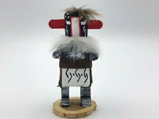 Native American Kachina Doll Handmade “kokopelli " Signed