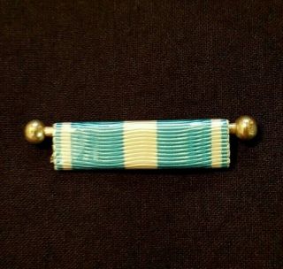 Ww1 & Ww2 French Colonial Campaigns Medal Ribbon 