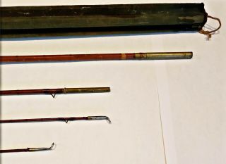 H.  L.  Leonard 7.  5 Foot 3/2 Bamboo Fly Rod In Formed Case 3