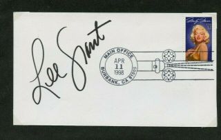 Autographed Envelope Oscar Winning Actress & Director Lee Grant Shampoo The Omen