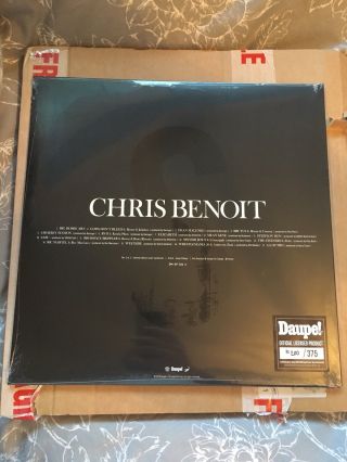 Westside Gunn Chris Benoit Limited DOUBLE vinyl BLACK HIP HOP York Supreme 2