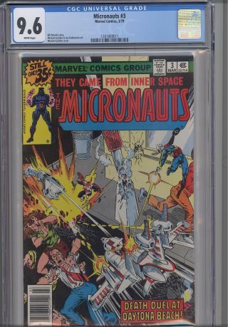 Micronauts 3 Cgc 9.  6 Marvel M.  Golden Comic In 1979: Frame: Price Drop