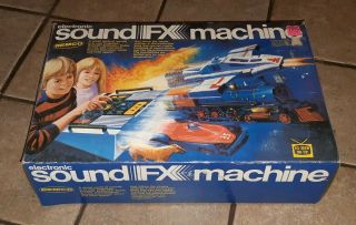 Remco Electronic Sound Fx Machine Vintage Analog Synthesizer 1979 W Box