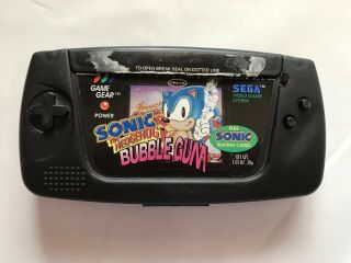 Sonic The Hedgehog Game Gear Bubblegum Pack Remote Controller Vintage 90s