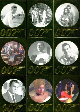 James Bond 50th Anniversary Series 1 2012 Rittenhouse Base Card Set Of 99 Movie