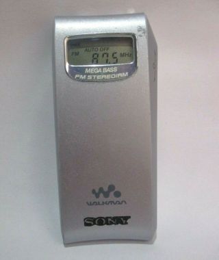 Sony Srf - M95 Am/fm Stereo Portable Pocket Radiotuner Walkman Vintage