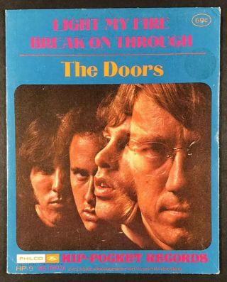 The Doors / Hip Pocket 45rpm / Light My Fire B/w Break On Through / Vg,