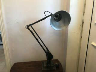 Hadrill Horstmann ROLLER counterpoise lamp with Photax shade and two step base 3