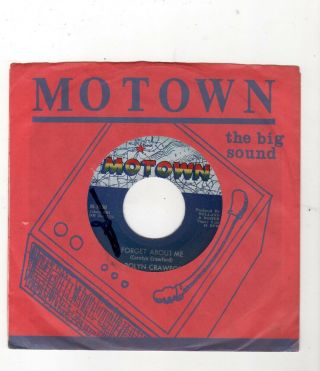 Northern Soul - Carolyn Crawford - Forget About Me/devil In His Heart - Motown 1050