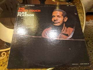 Duke Pearson - The Right Touch - Blue Note 84267 - Liberty Freddie Hubbard Record