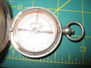 Vintage WWI Engineer Department Compass 1917 USA 3