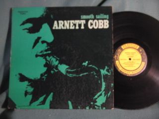 Arnett Cobb Smooth Sailing Yellow Prestige Mono Jazz Lp Record Svg Deadwax
