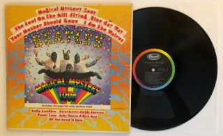 The Beatles - Magical Mystery Tour - 1967 Us Mono 1st Press Mal - 2835 Vg,