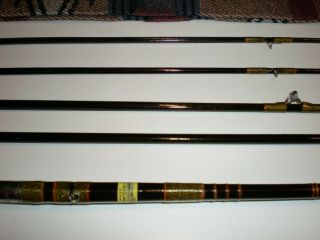 Grampus Kiraku 5 Piece Bamboo Spin/fly Cond.  5.  5 Ft Spin,  8 Ft.  Fly,  2 Tips