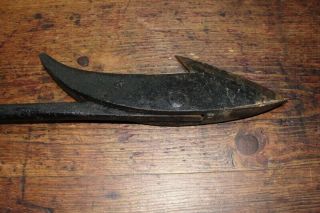 Authentic Antik Iron Whaling Harpoon Spear Maritime Naval Weapon