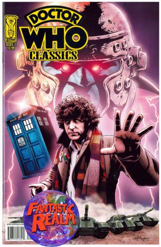 Doctor Who Classics 1,  2,  3,  4 & 5 Idw Comics