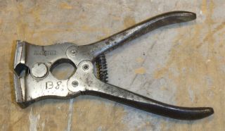 Vintage L.  S.  Starrett Co.  No.  1 - 5 1/2 " Adjustable Jaw Wire Cut Nippers D41