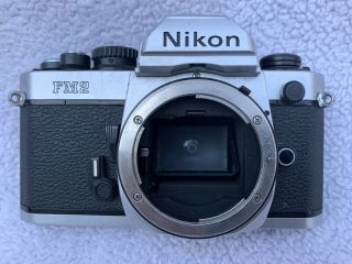 Vintage Nikon Fm2 35mm Slr Film Camera Body Only